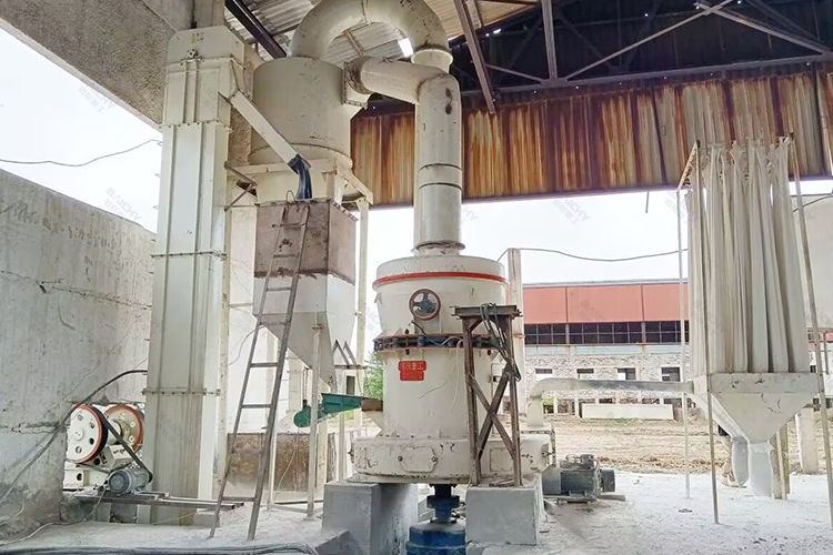 時產(chǎn)3-6噸重晶石磨粉生產(chǎn)線